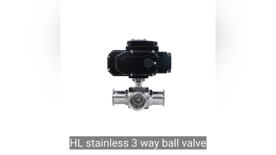 Flange Type Stainless Steel Series 2 Way Electric Ball Valve