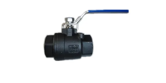 Valvola a sfera forgiata o fusa in carbonio o acciaio inossidabile