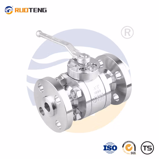 API 6D / API 608 Acciaio al carbonio forgiato / Acciaio inossidabile / Valvola a sfera con galleggiante/perno ad alta pressione da 150 lb/300 lb/600 lb/900 lb/1500 lb/2500 lb (Q347F)